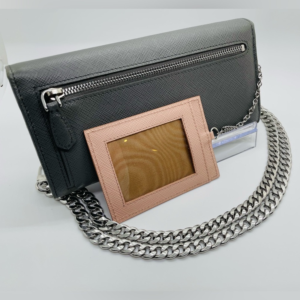 Prada Limited Edition Tri-Color Wallet - image 3